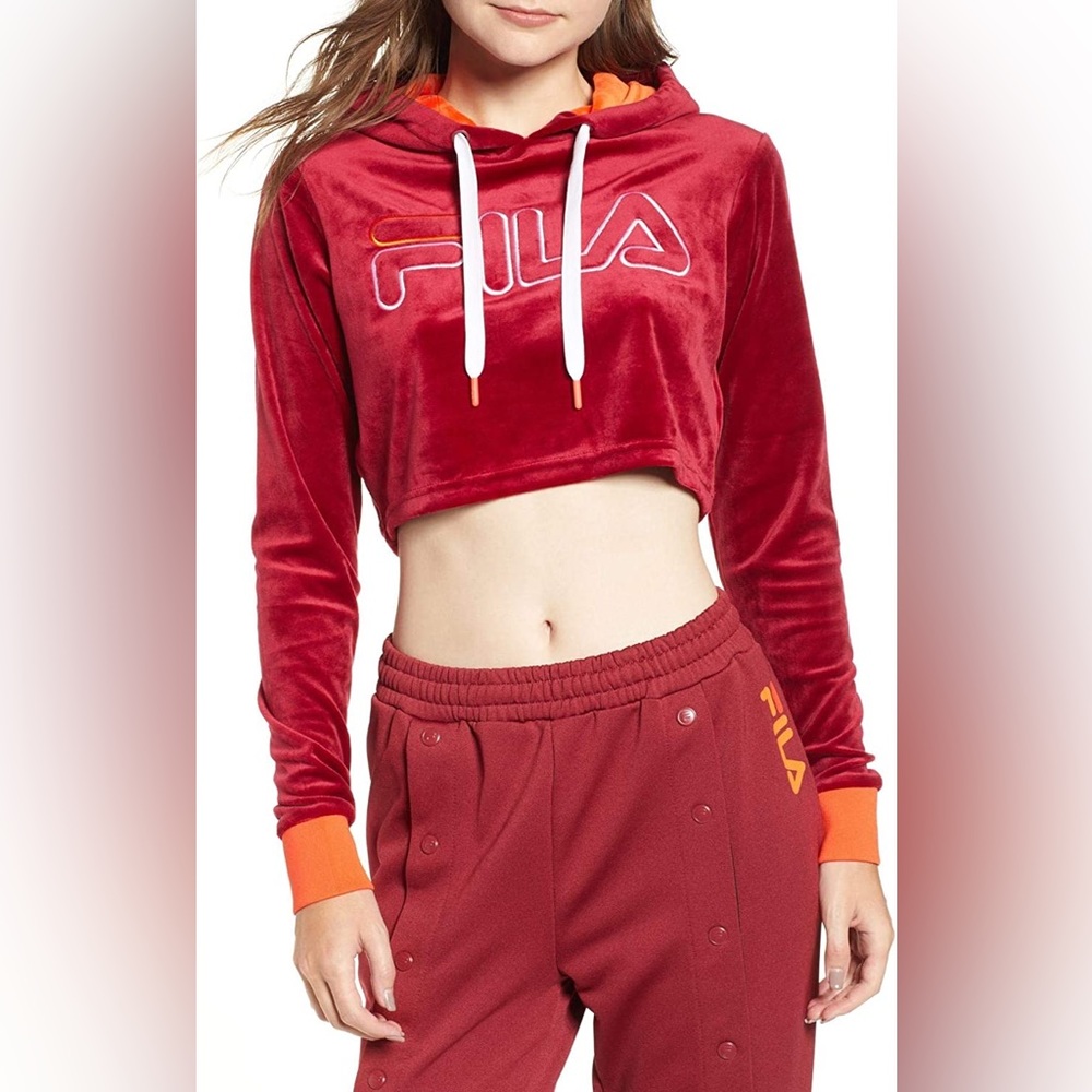 Fila Crop Hoddie